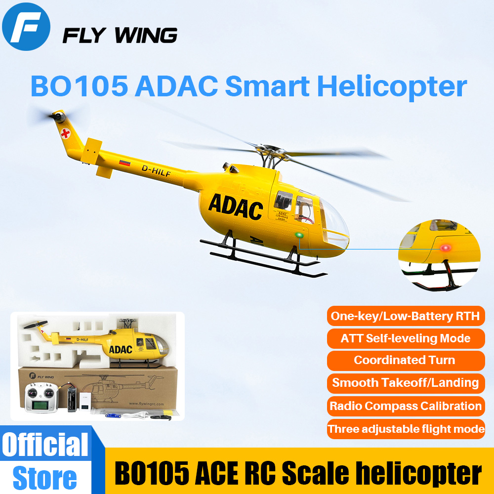 FLY WING BO105 Scale Helicopte - Outdoor Lighting Options review and price