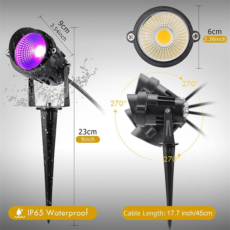 Black Light Halloween Spotligh - Landscape Spike Light review and price