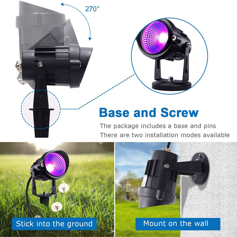 Black Light Halloween Spotligh - Landscape Spike Light review and price