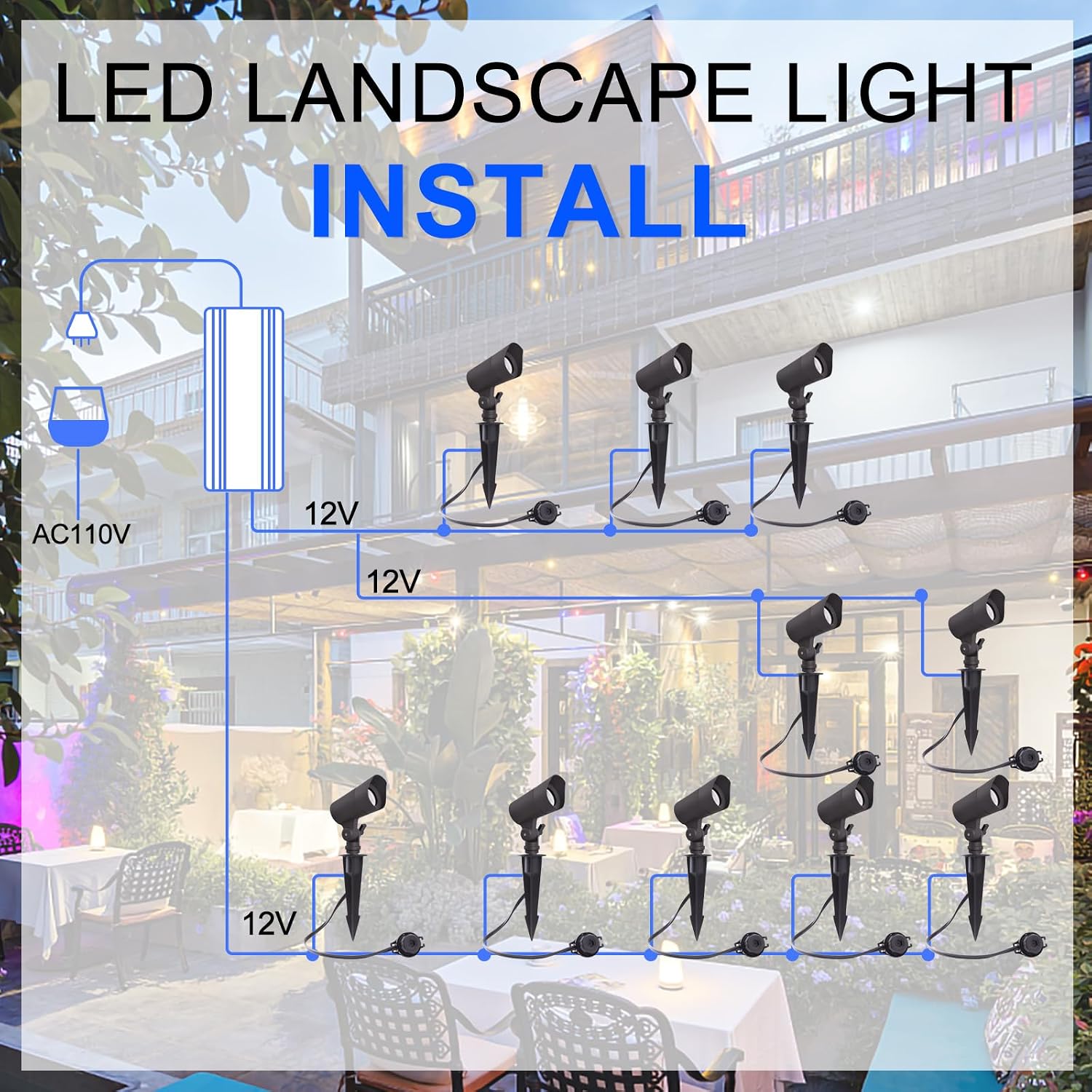 Low Voltage 12V LED Landscape  - Landscape Spike Light review and price
