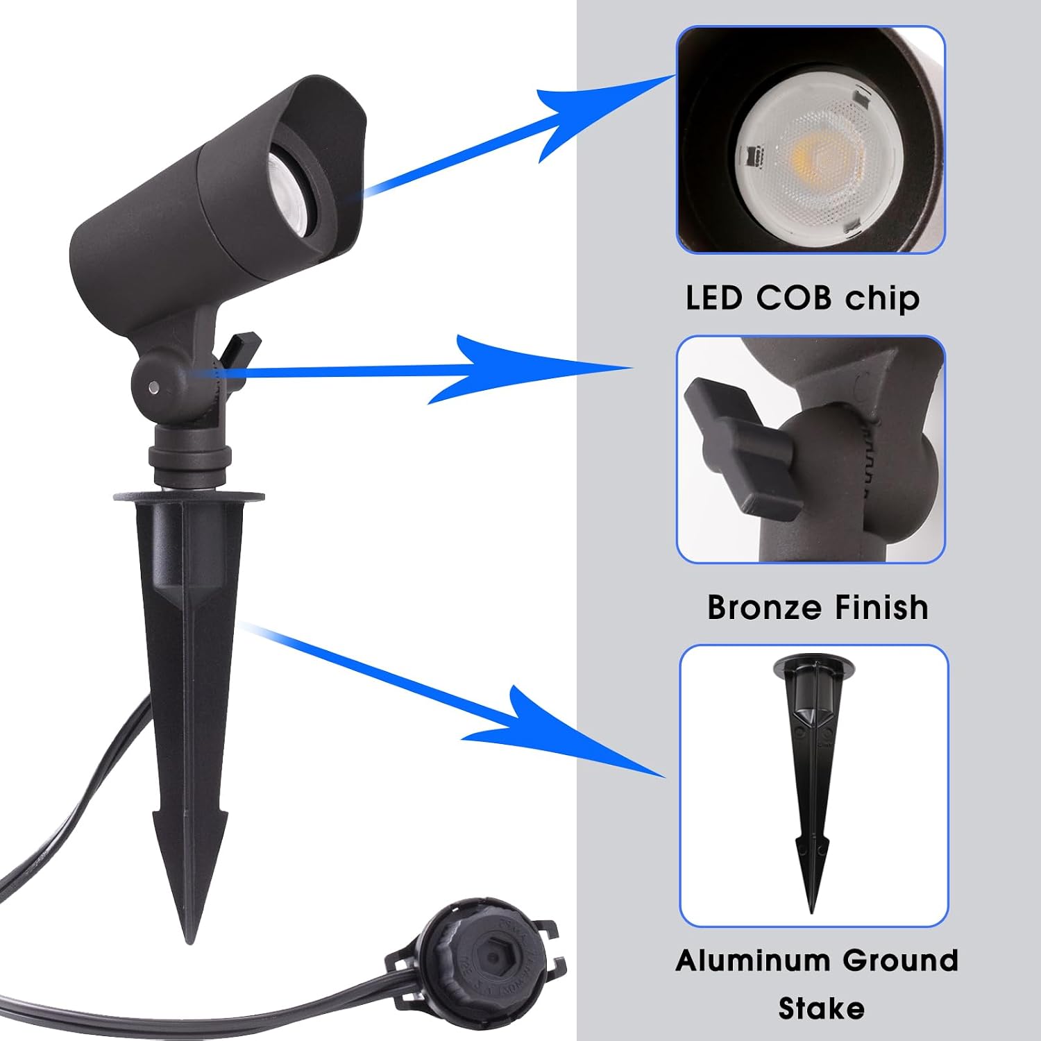 Low Voltage 12V LED Landscape  - Landscape Spike Light review and price