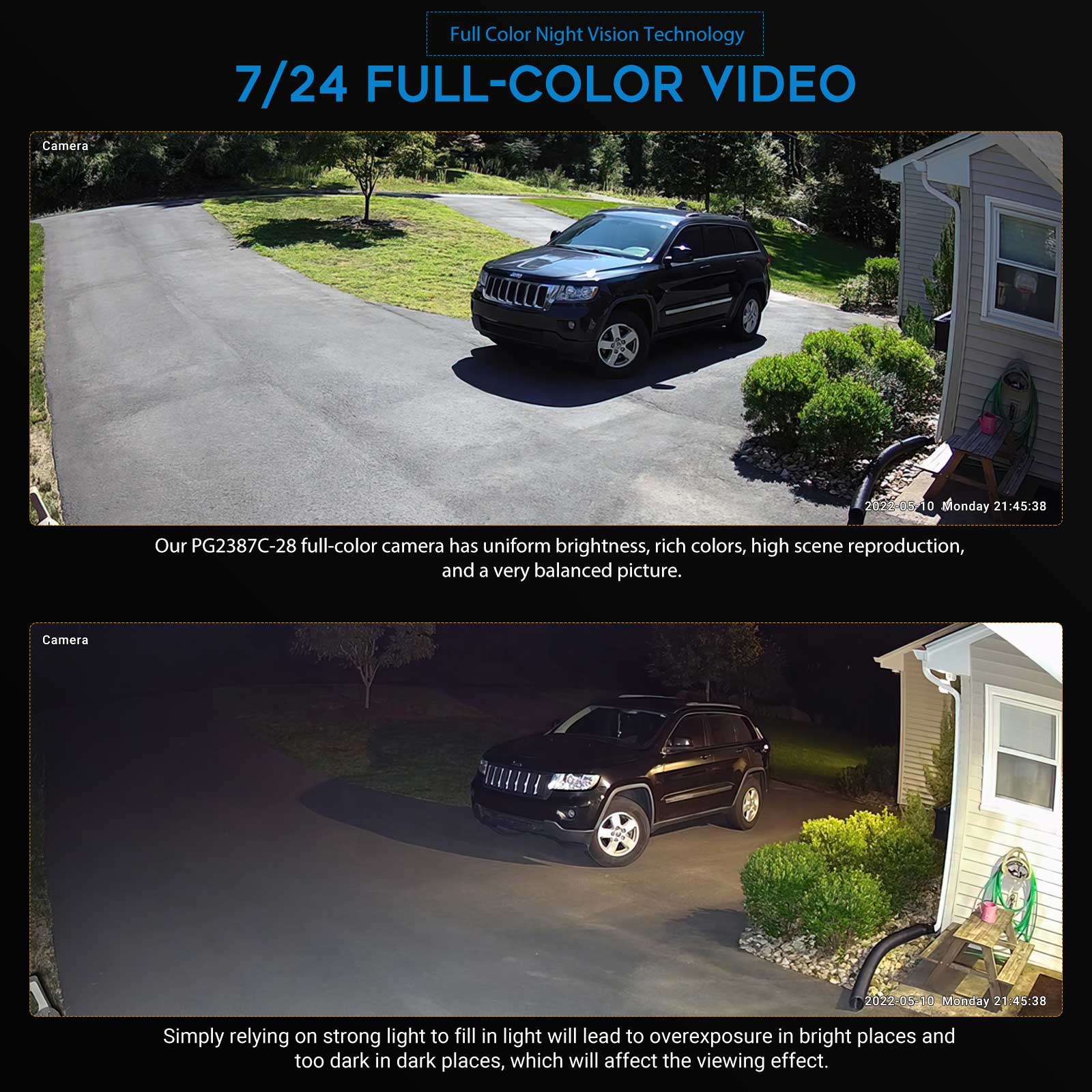 VIKYLIN 5MP Full Color Night V - Outdoor Lighting Options review and price