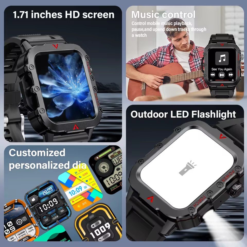 New Outdoor Sports Smart Watch - Outdoor Lighting Ip Rating review and price
