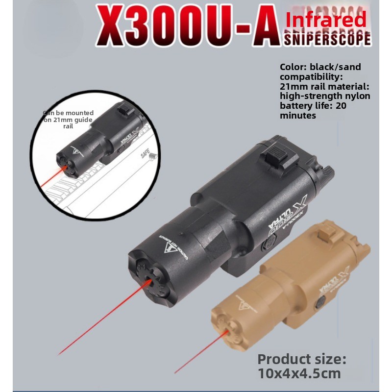 X300U-A Small Size Rail Mount  - Outdoor Lighting Options review and price
