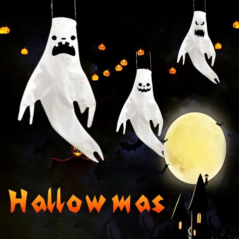 Hanging Ghost Halloween LED Lu - Outdoor Lighting Pole review and price