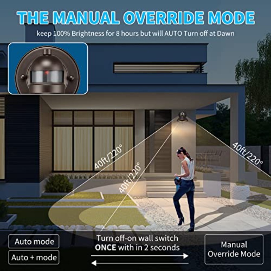 2 Pack Motion Sensor Outdoor L - Outdoor Lighting Motion Sensor review and price
