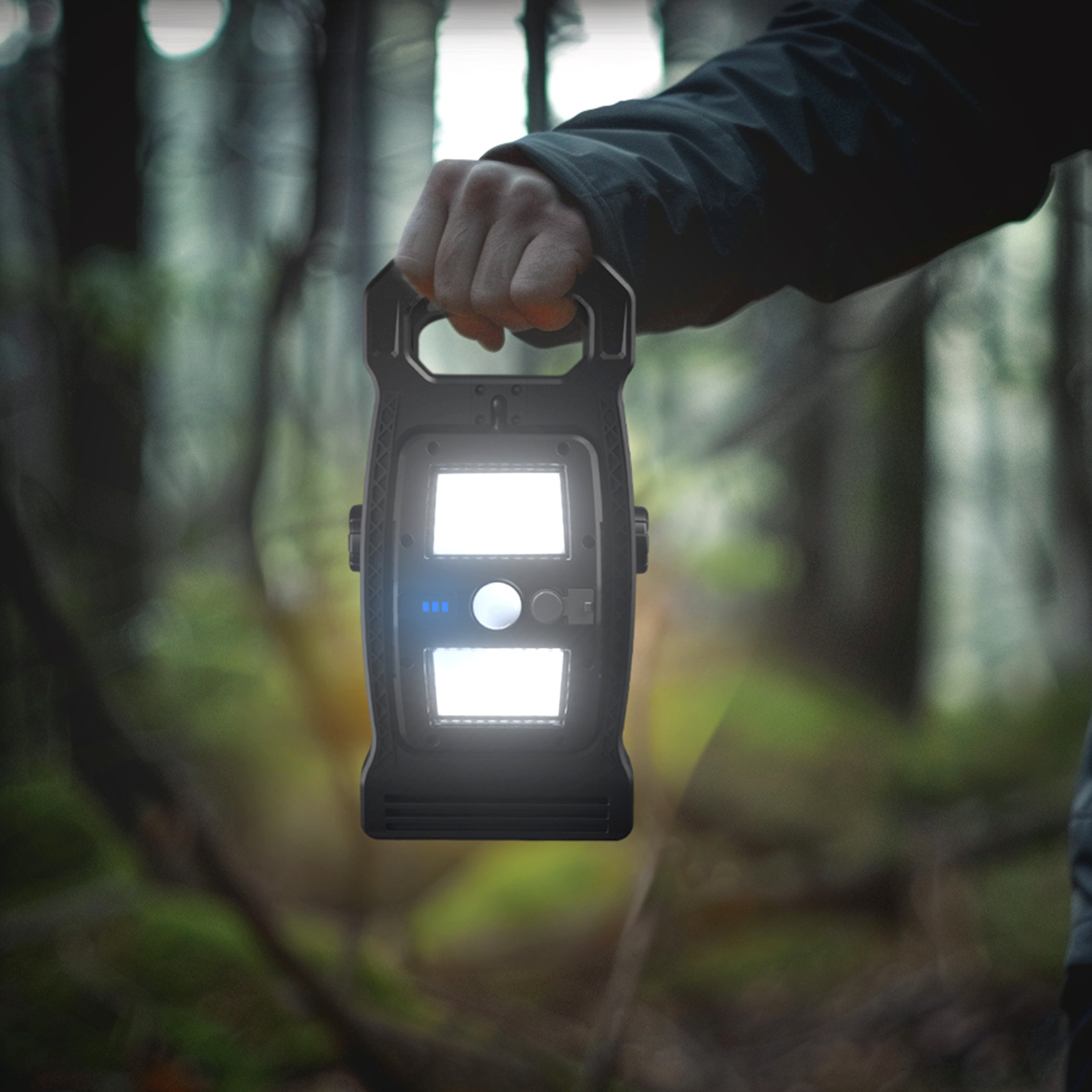 A solar-powered rechargeable L - Outdoor Lighting Options review and price