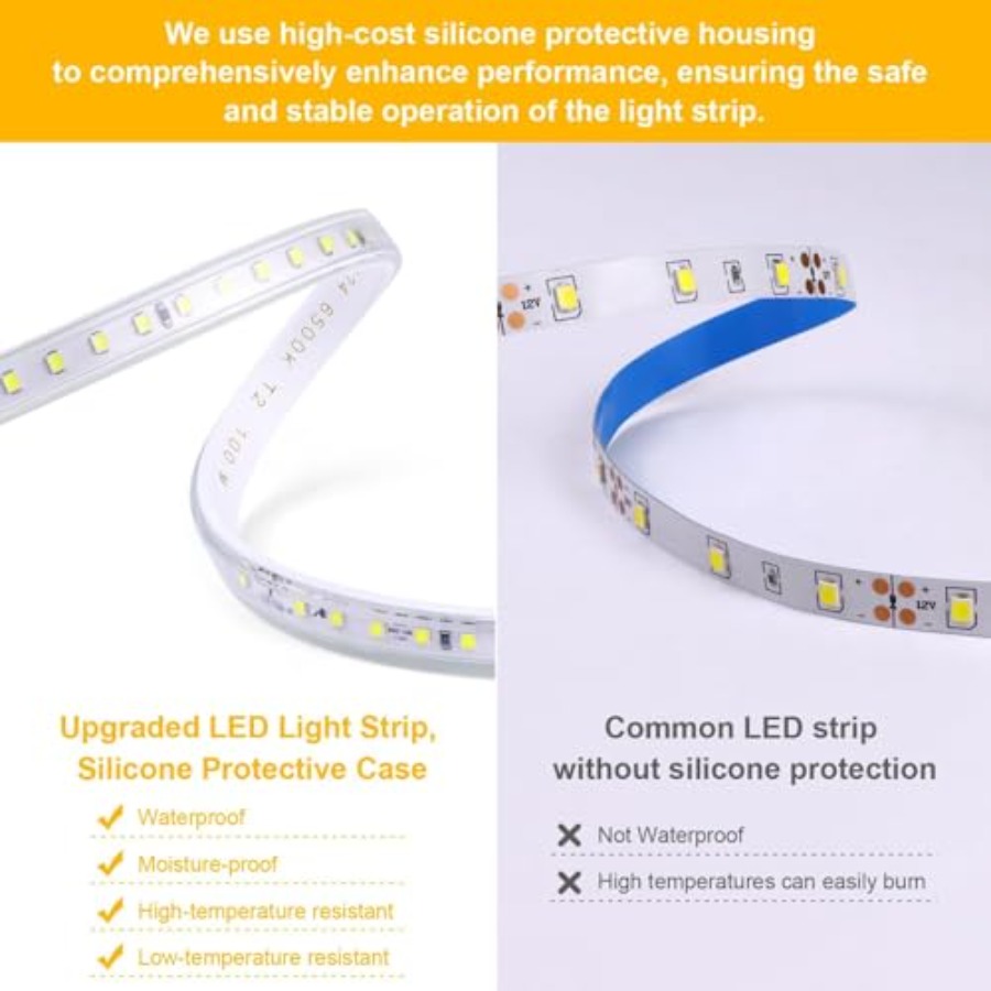 LED Strip Lights, 240 LEDs, 65 - Outdoor Lighting Strip review and price