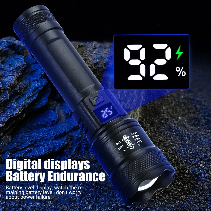 9900LM Powerful LED Flashlight - Outdoor Lighting Pole review and price
