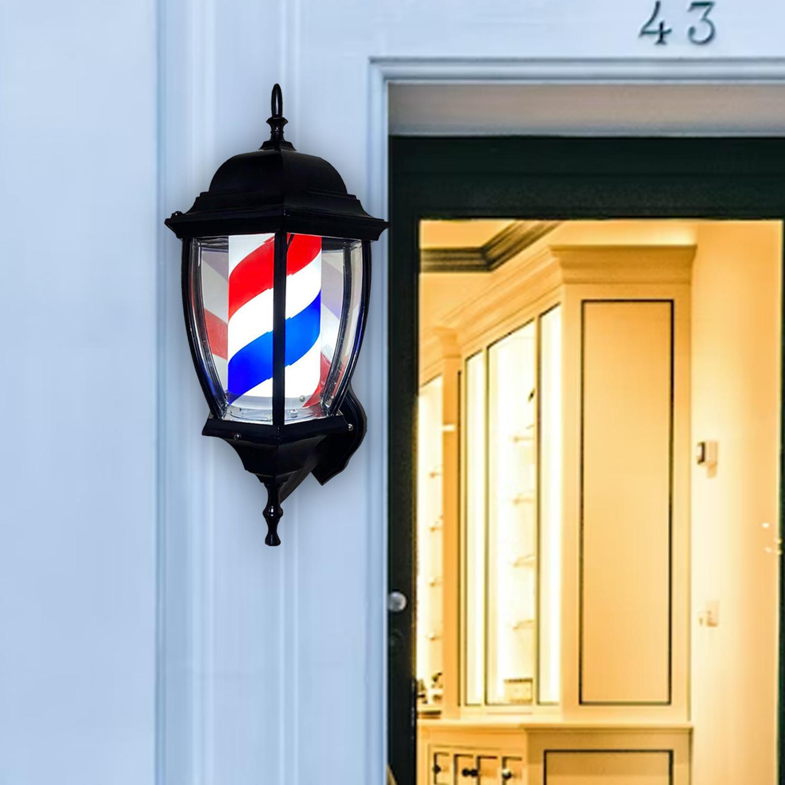Barber Pole Light Rotating Lig - Outdoor Lighting Pole review and price