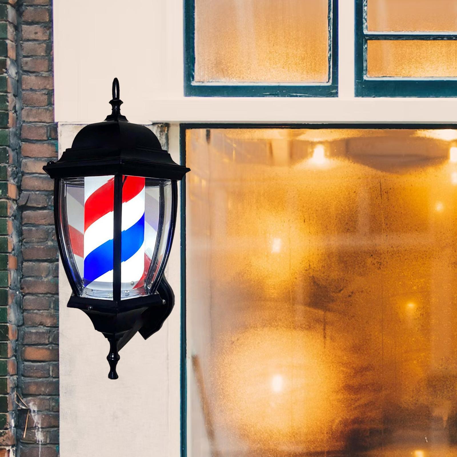 Barber Pole Light Rotating Lig - Outdoor Lighting Pole review and price
