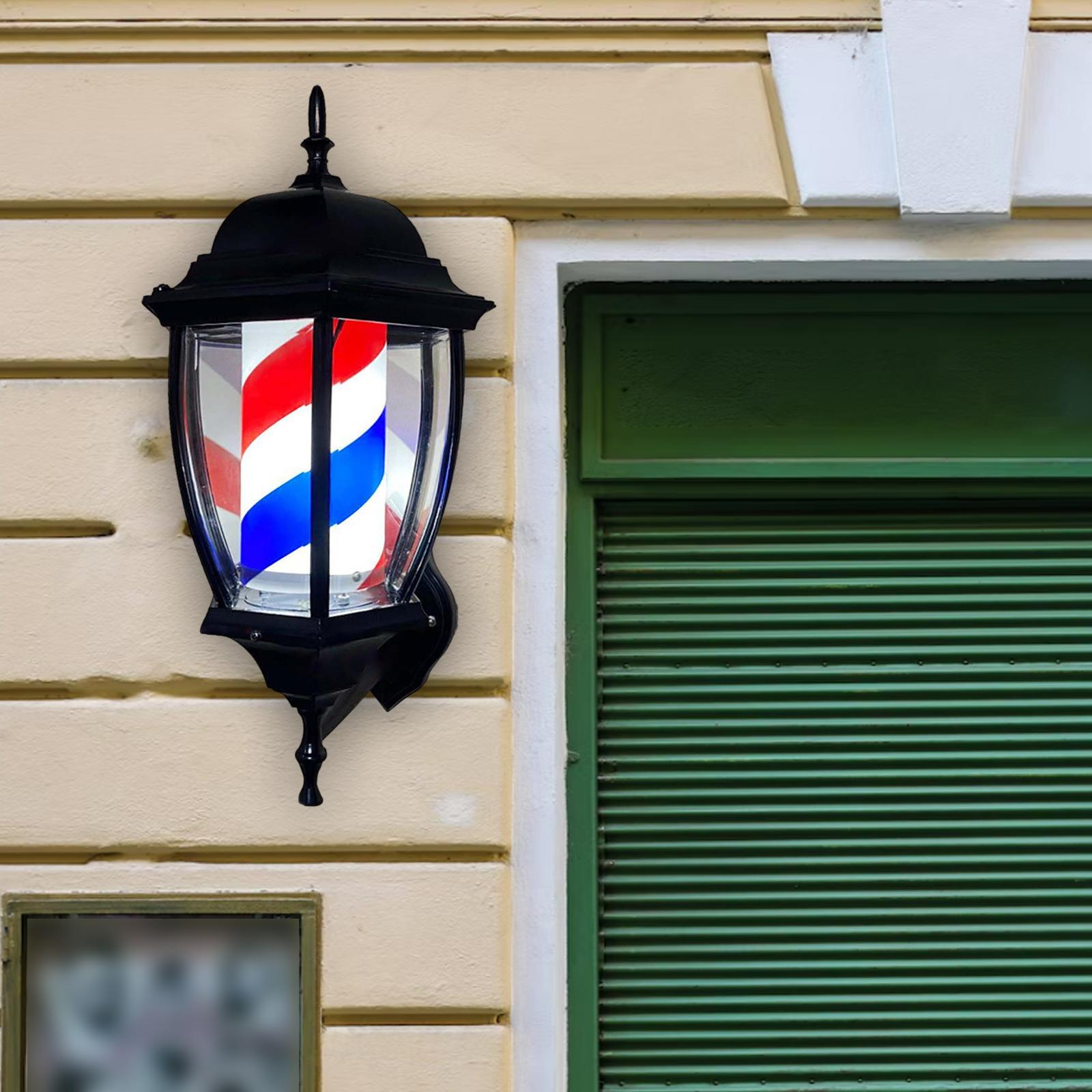 Barber Pole Light Rotating Lig - Outdoor Lighting Pole review and price
