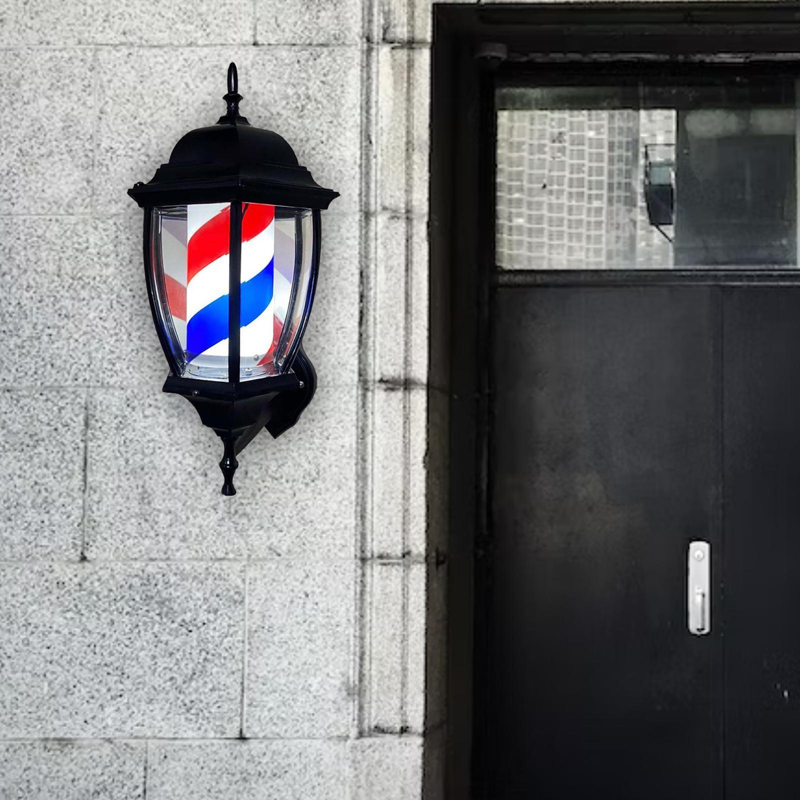 Barber Pole Light Rotating Lig - Outdoor Lighting Pole review and price