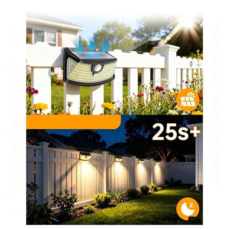 [NEW!A25P】 Waterproof Solar Po - Outdoor Lighting Motion Sensor review and price