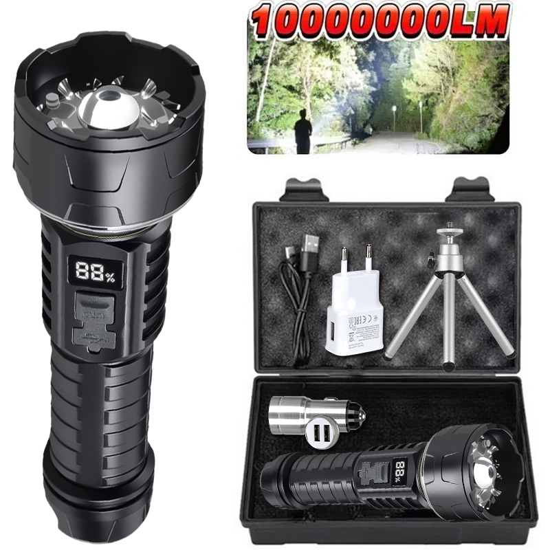 COB LED Flashlight Rechargeabl - Outdoor Lighting Portable review and price