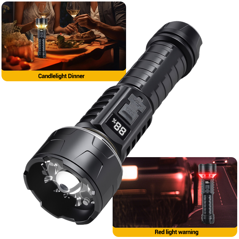 COB LED Flashlight Rechargeabl - Outdoor Lighting Portable review and price