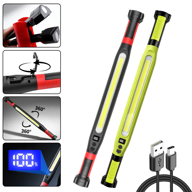 COB Work Light Type‑C Recharge - Outdoor Lighting Strip review and price