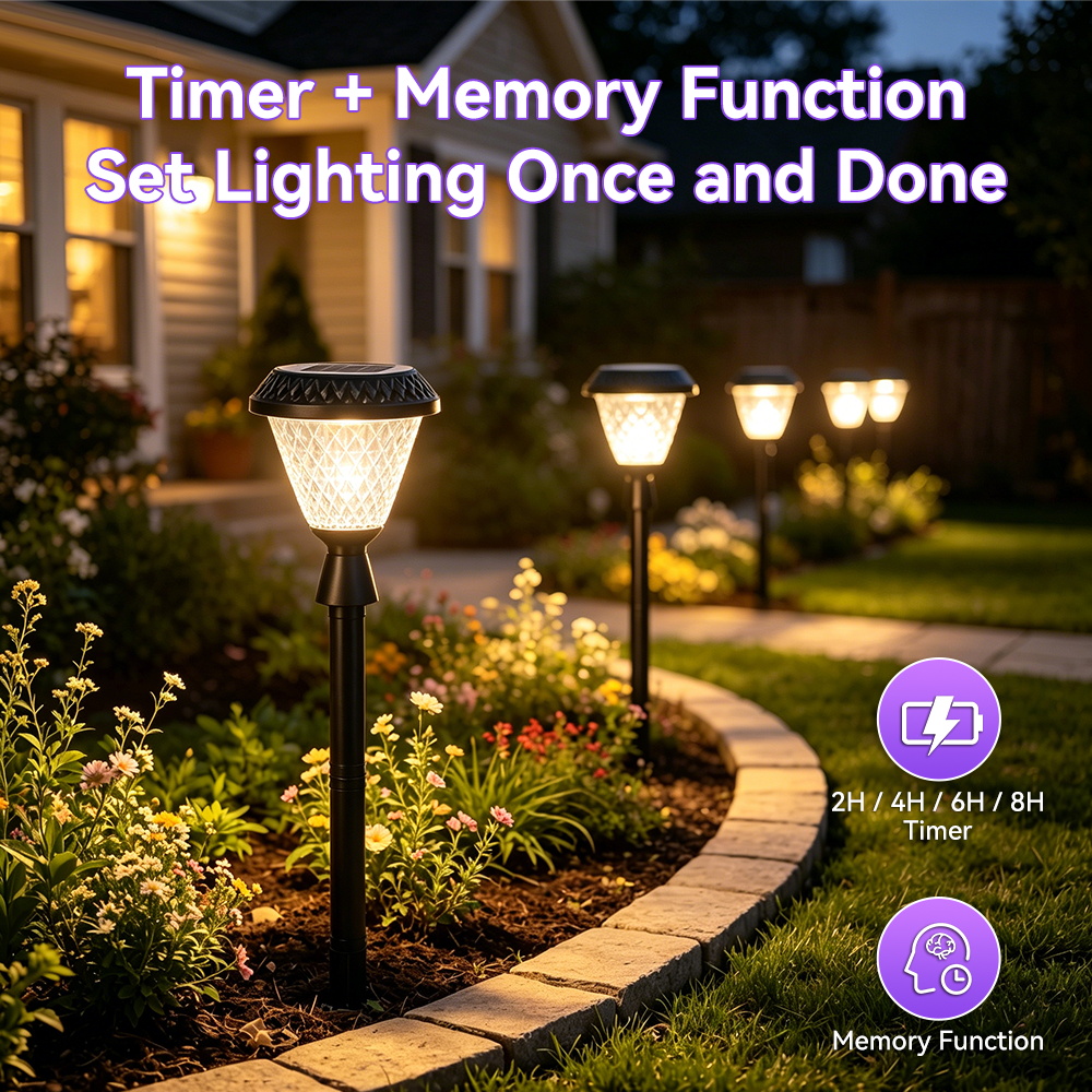 Solar Post Cap Light IP65 Wate - Outdoor Lighting Remote Control review and price