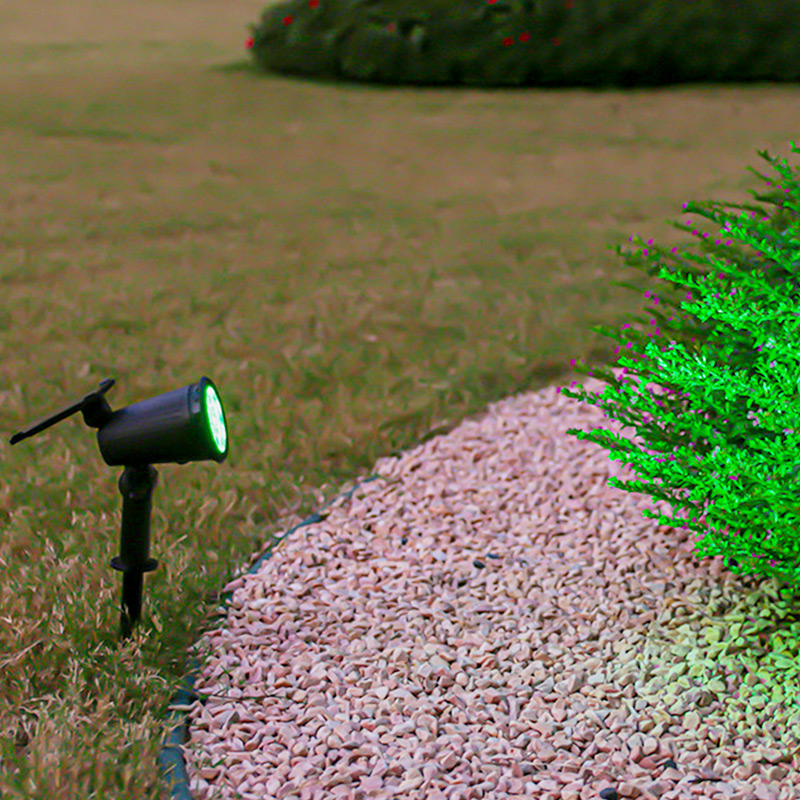 9 LED Solar Spotlights Outdoor - Outdoor Lighting Options review and price