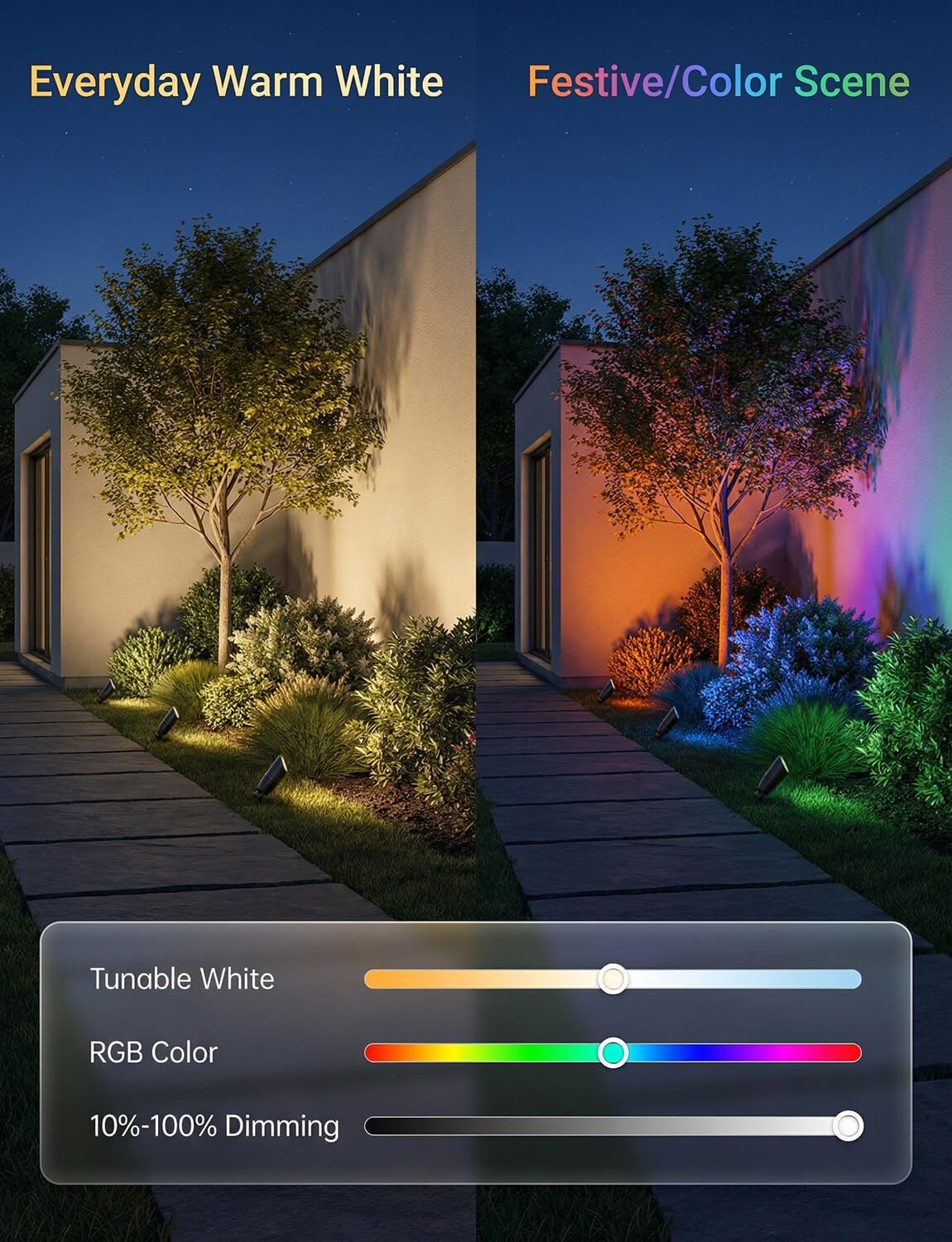 Low Voltage Outdoor RGBCW Land - Outdoor Lighting Remote Control review and price