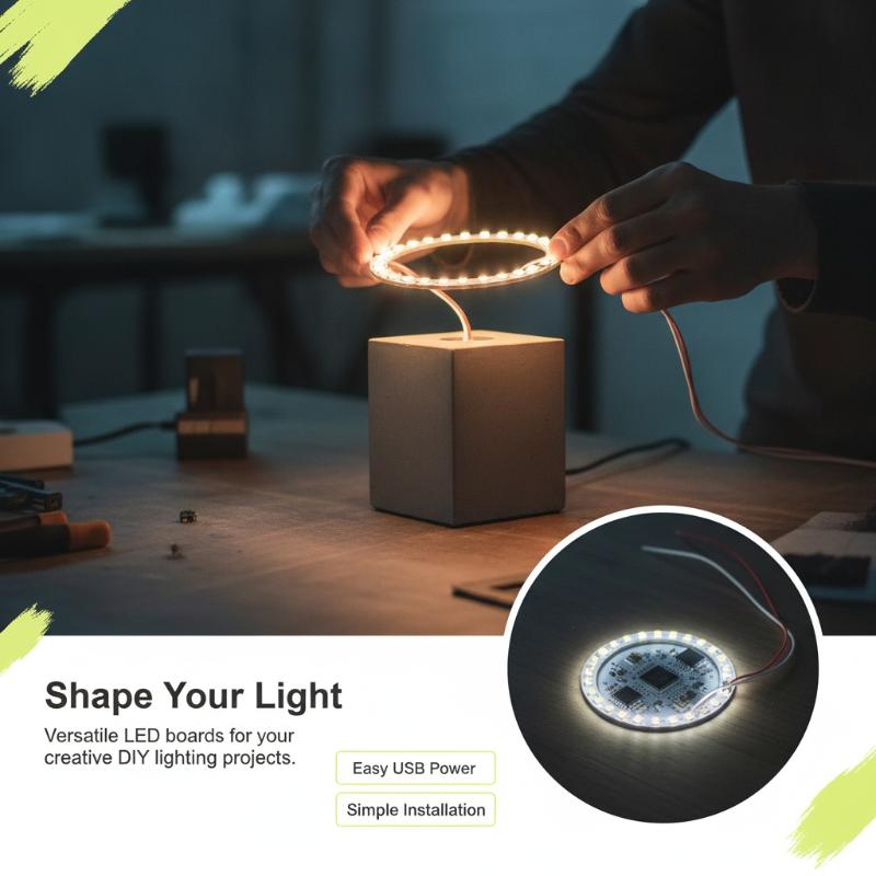 Cool White 5V LED Light Board  - Outdoor Lighting Options review and price