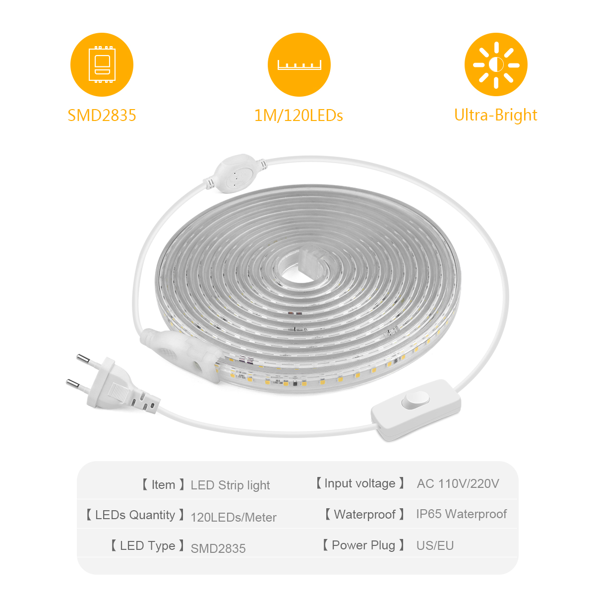 High Bright LED Strip Light 28 - Outdoor Lighting Strip review and price
