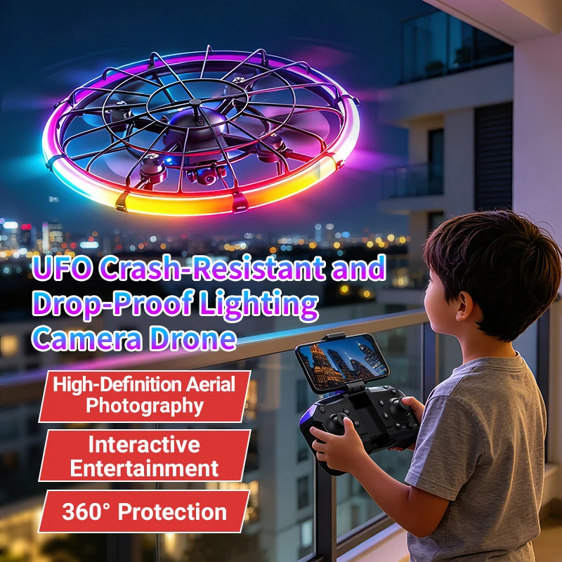 JJRC H145 UFO RC Drone with Du - Outdoor Lighting Remote Control review and price