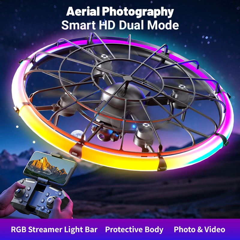 JJRC H145 UFO RC Drone with Du - Outdoor Lighting Remote Control review and price