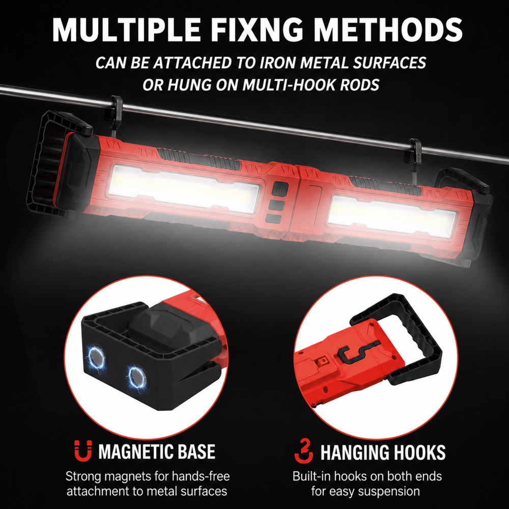 New COB Work Light USB Recharg - Outdoor Lighting Strip review and price