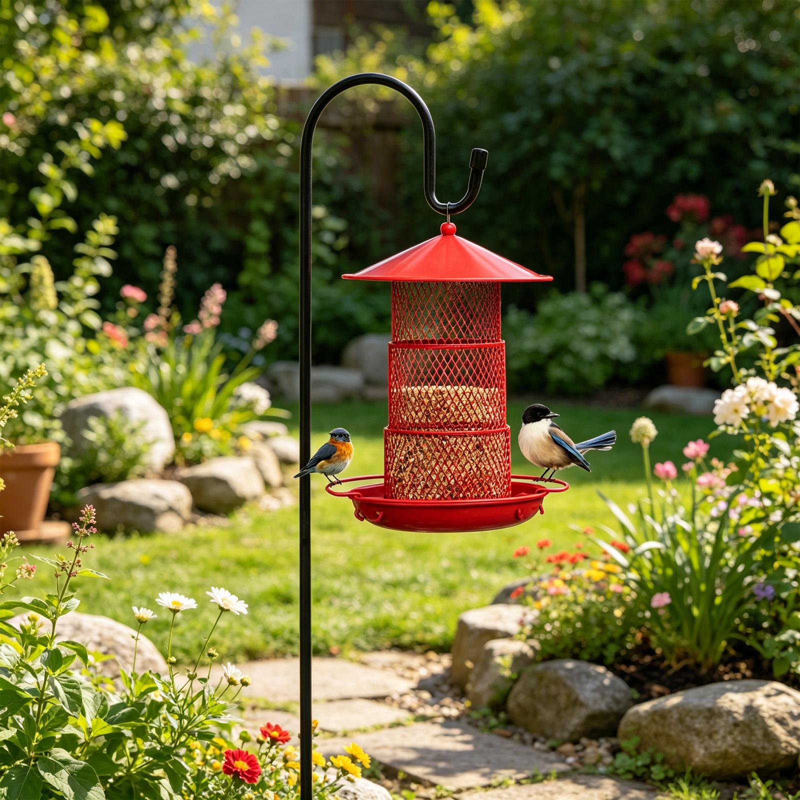 Bird Feeder Hook 47 Inch Metal - Outdoor Lighting Pole review and price